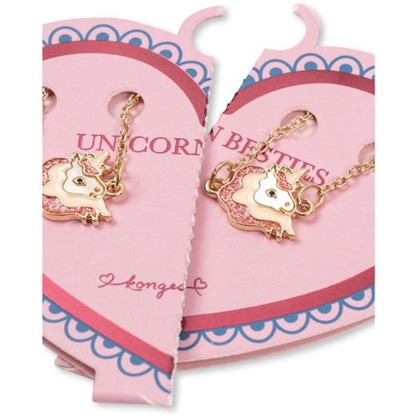 Konges Sløjd Gold 2 Pak Unicorn Bestie Armbånd