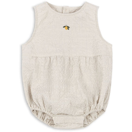 Konges Sløjd Quarry Stripe Elliot Romper GOTS