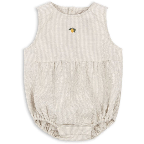 Konges Sløjd Quarry Stripe Elliot Romper GOTS