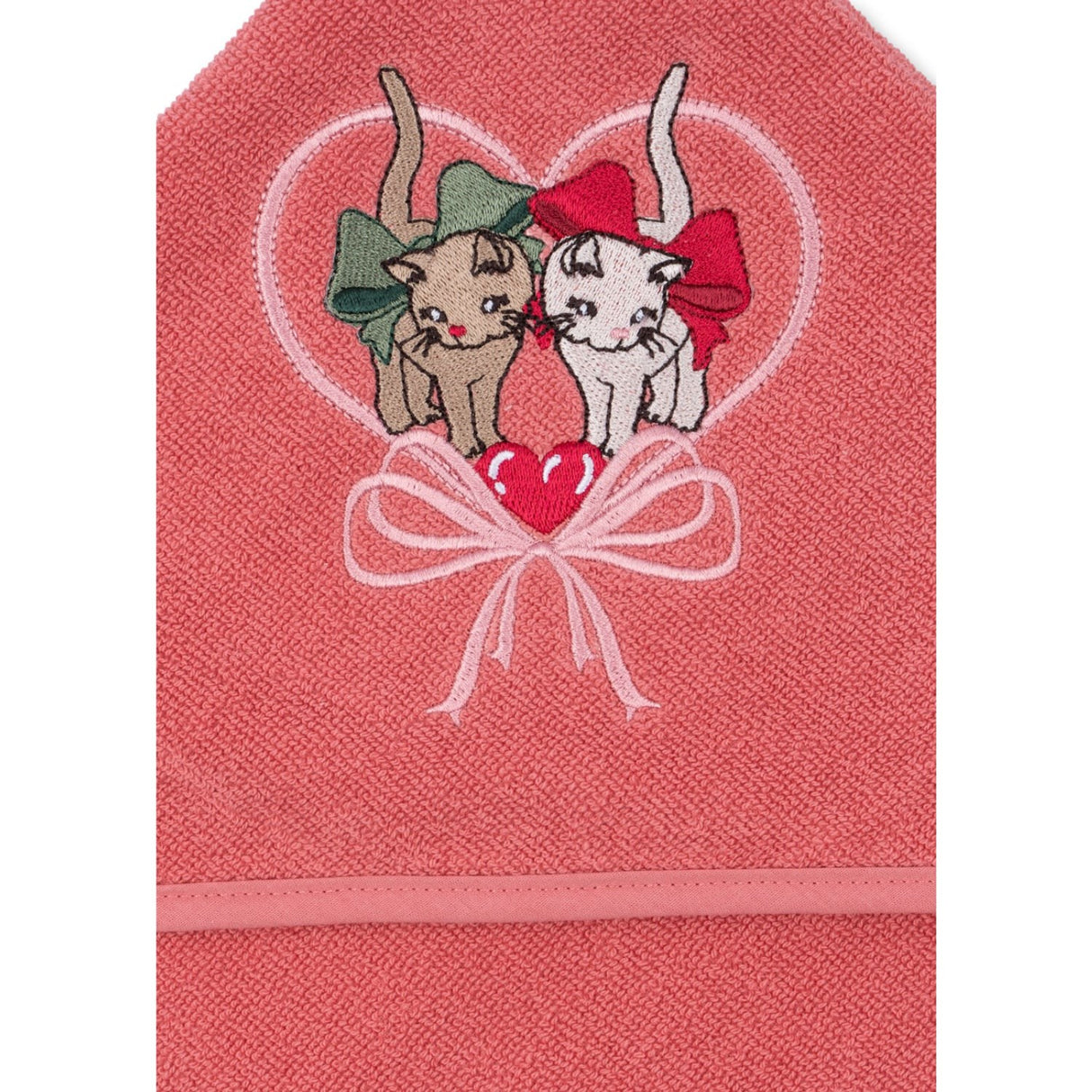 Konges Sløjd Flamingo Plume Terry Håndklæde Embroidery Gots