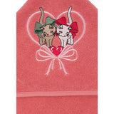 Konges Sløjd Flamingo Plume Terry Håndklæde Embroidery Gots