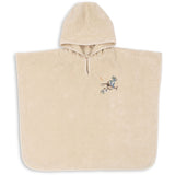 Konges Sløjd Summer Sand Terry Poncho Embroidery GOTS
