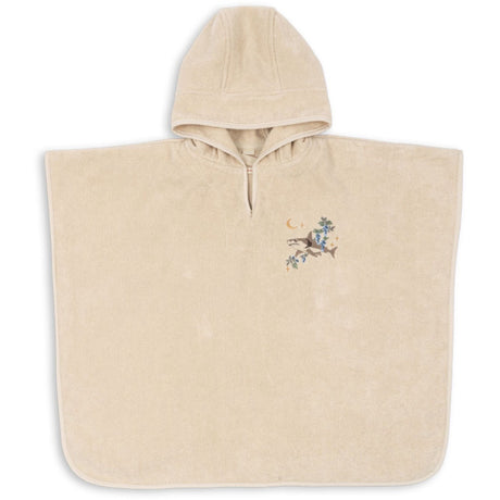 Konges Sløjd Summer Sand Terry Poncho Embroidery GOTS