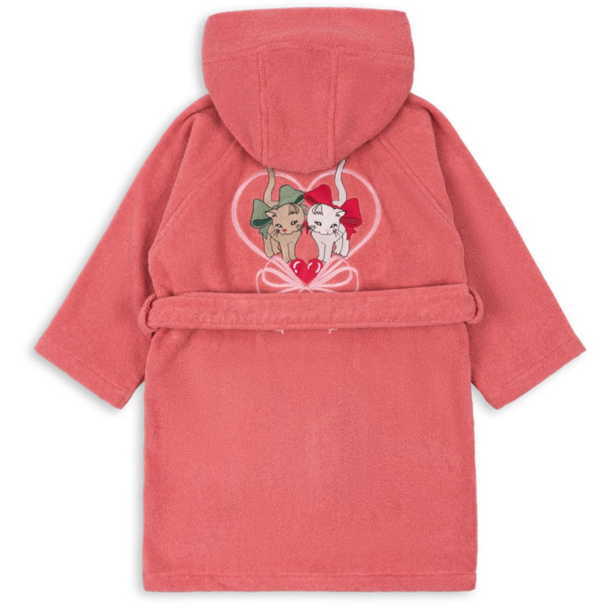 Konges Sløjd Flamingo Plume Terry Badekåbe Embroidery GOTS