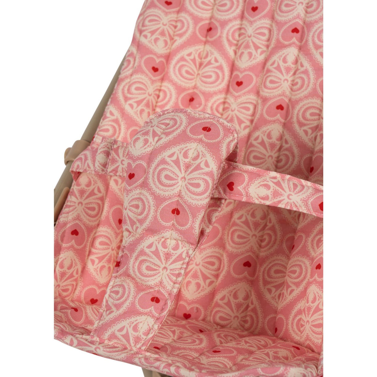 Konges Sløjd Lacy Pink Dukkeklapvogn