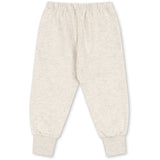 Konges Sløjd Off White Melange Loupy Lou Sweat Bukser GOTS