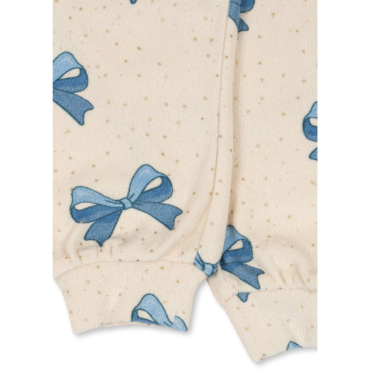 Konges Sløjd Bowie Blue Gold Itty Sweat Bukser GOTS