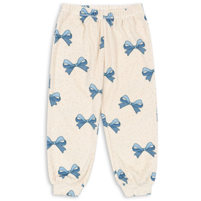 Konges Sløjd Bowie Blue Gold Itty Sweat Bukser GOTS