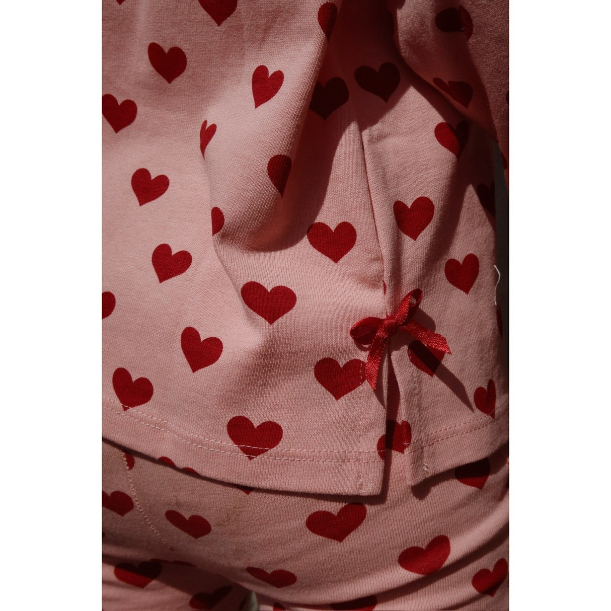 Konges Sløjd Amour Rouge Drey Slit Bluse GOTS