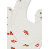 Konges Sløjd Rose Red/Snow White Minnie 2 Pak Hagesmæk