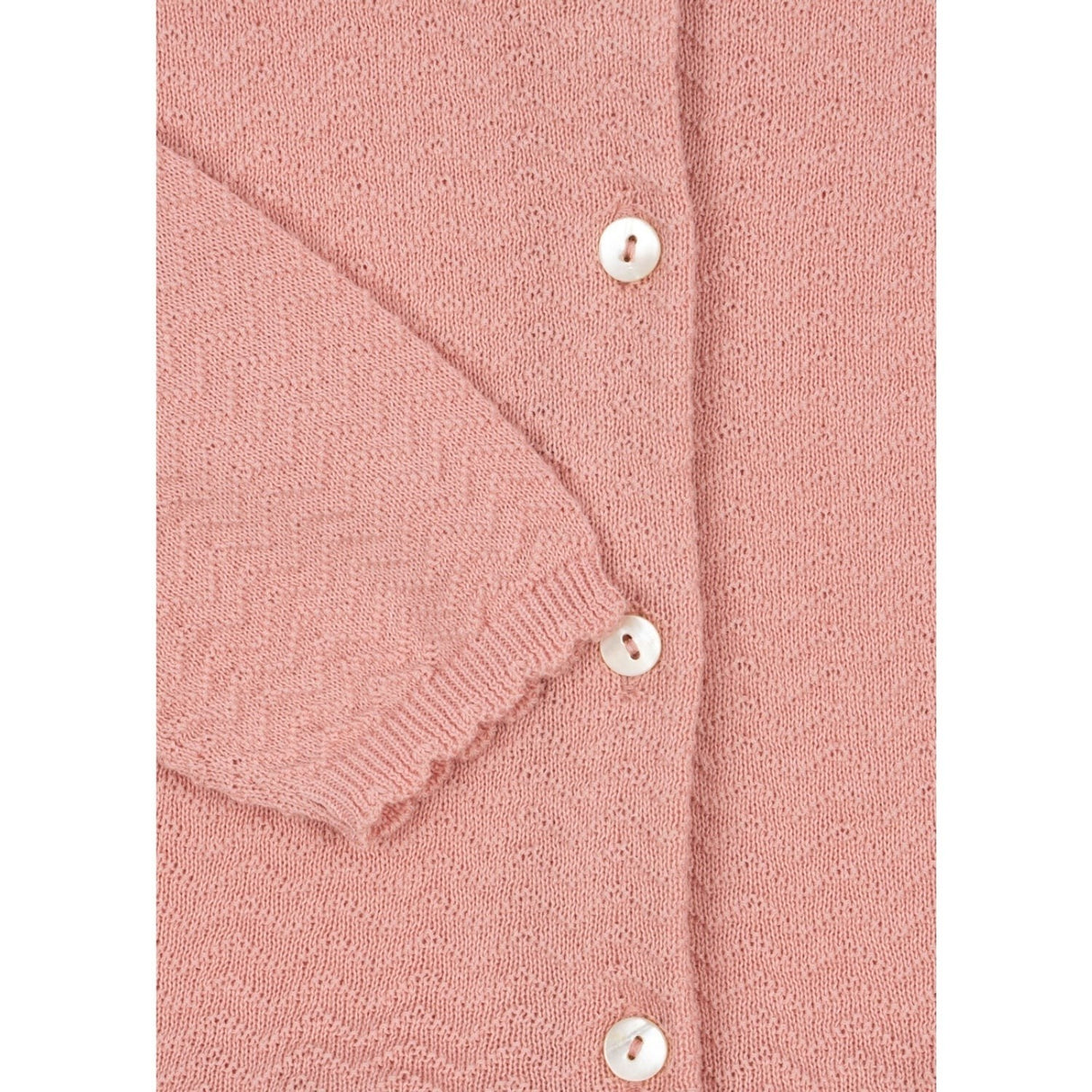 Konges Sløjd Mellow Rose Cypres Cardigan GOTS