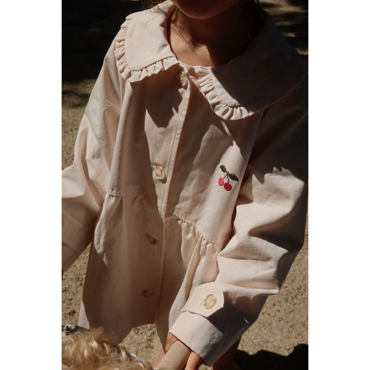 Konges Sløjd Soft Pink Trenchy Frakke
