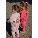 Konges Sløjd Raspberry Wine Juno Sparkle Bomber Termojakke