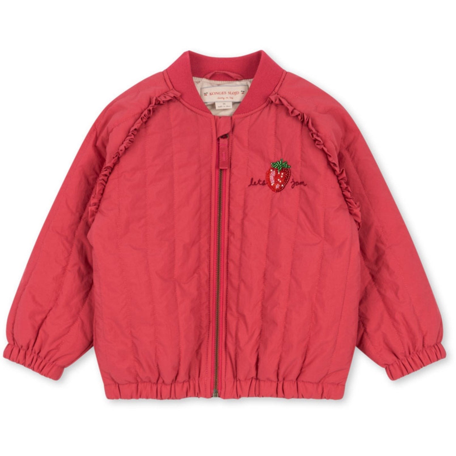 Køb Konges Sløjd Raspberry Wine Juno Sparkle Bomber Termojakke
