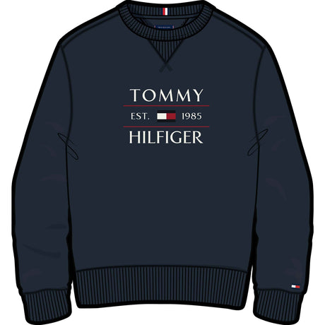 Tommy Hilfiger Dark Night Navy Flag Sweatshirt