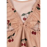 Konges Sløjd Ma Grande Cerise Blush Verbena Romper GOTS