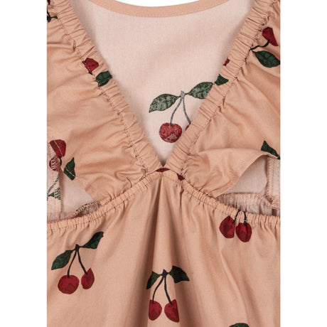 Konges Sløjd Ma Grande Cerise Blush Verbena Romper GOTS