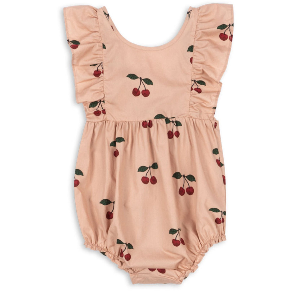 Konges Sløjd Ma Grande Cerise Blush Verbena Romper GOTS