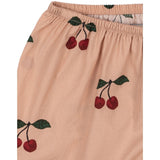 Konges Sløjd Ma Grande Cerise Blush Verbena Shorts GOTS