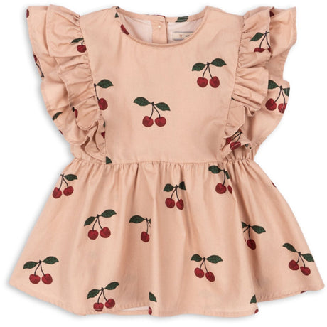 Konges Sløjd Ma Grande Cerise Blush Verbena Top GOTS