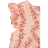 Konges Sløjd Floria Pink Coco Flæse Romper GOTS