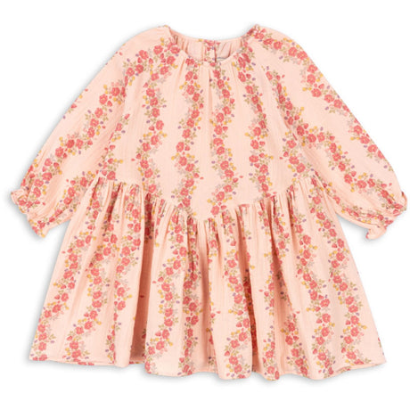 Konges Sløjd Floria Pink Coco Kjole GOTS
