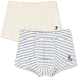 Konges Sløjd Stripe Provence Mix Basic 2 Pak Boy Boxers GOTS