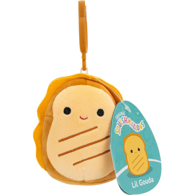 Squishmallows 9 Cm P22 Clip-on Lil Gouda Grilled Cheese
