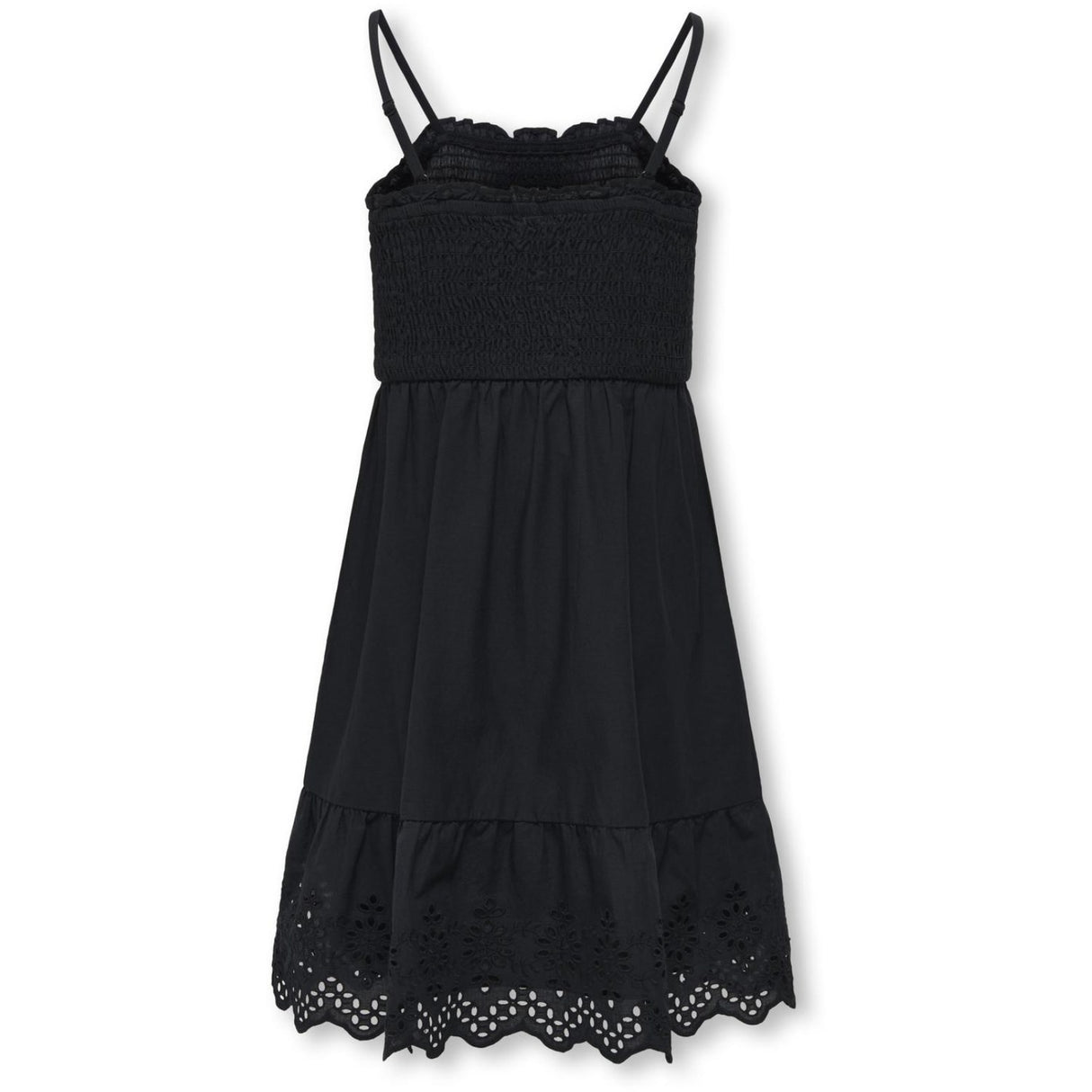 kids ONLY Black Lou Life Emb Smock Kjole