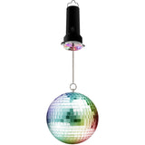 Party Funlight Party Sæt - Rotating Mirror Ball With LED And Motor