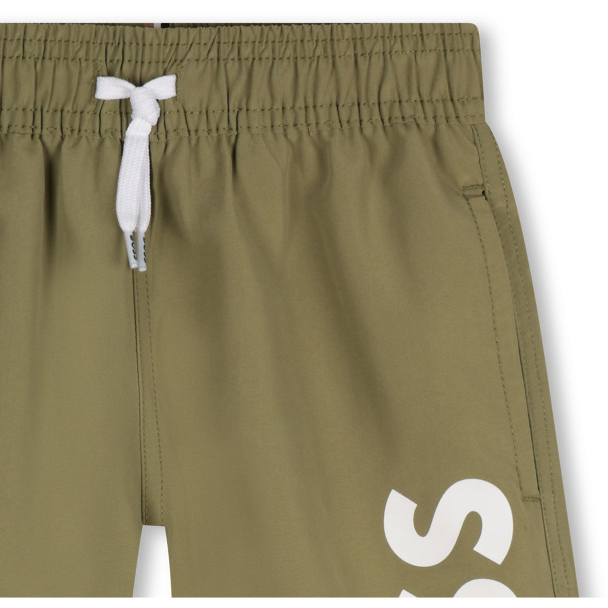 Hugo Boss Dark Green Badeshorts