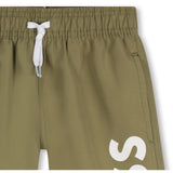 Hugo Boss Dark Green Badeshorts