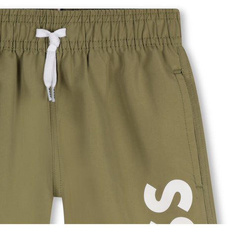 Hugo Boss Dark Green Badeshorts