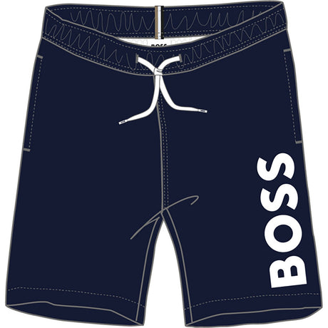Hugo Boss Navy Badeshorts