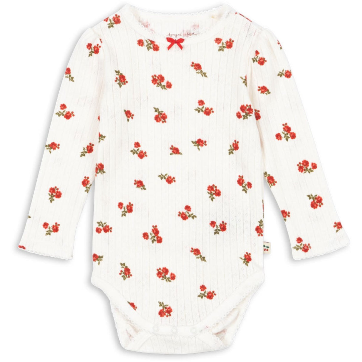 Konges Sløjd Rose Red Minnie Body GOTS