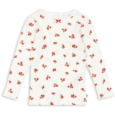 Konges Sløjd Rose Red Minnie Bluse GOTS