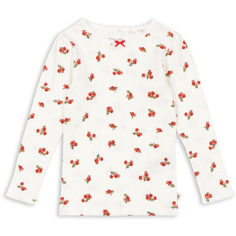 Konges Sløjd Rose Red Minnie Bluse GOTS