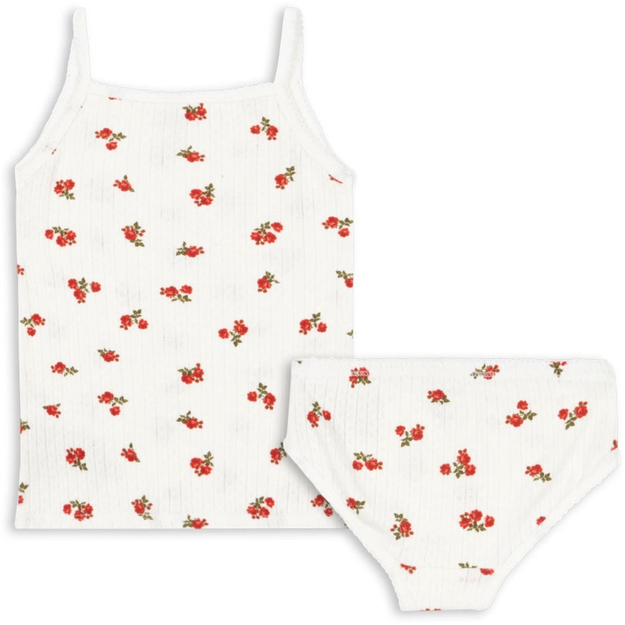 Konges Sløjd Rose Red Minnie Undertøj GOTS