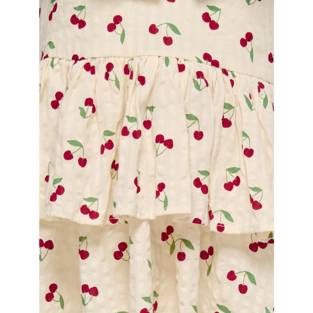 Kids ONLY MINI Whitecap Gray Cherrie AOP Cerise Layered Kjole AOP