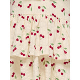 Kids ONLY MINI Whitecap Gray Cherrie AOP Cerise Layered Kjole AOP