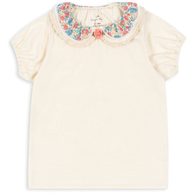 Konges Sløjd Antique White Pami Tee GOTS