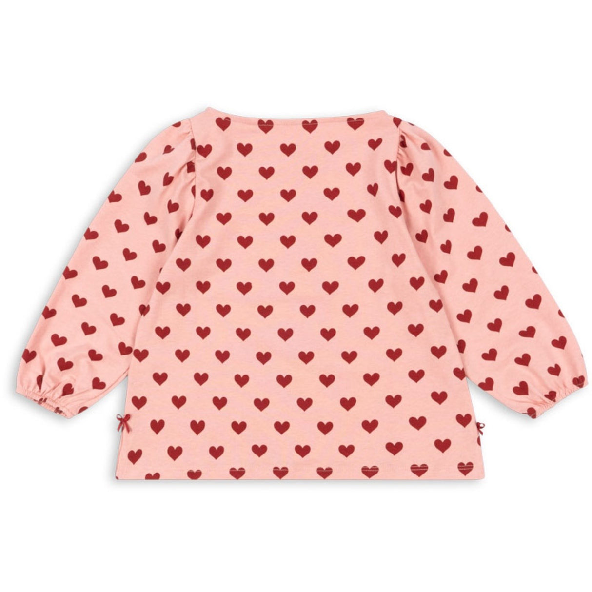 Konges Sløjd Amour Rouge Drey Slit Bluse GOTS