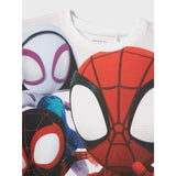 Name It Bright White Mario Spidey Regular T-Shirt