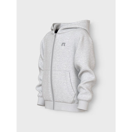 Name It Grey Melange Valon Regular Sweat Cardigan