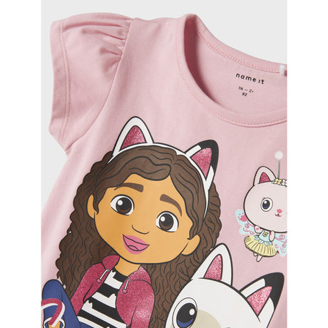 Name It Cameo Pink Malla Gabby'S Dollhouse Kjole
