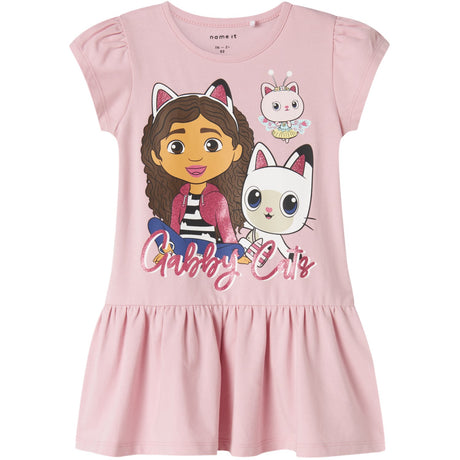 Name It Cameo Pink Malla Gabby'S Dollhouse Kjole