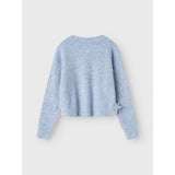 Name It Dusty Blue Linnea Loose Kort Strik