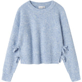 Name It Dusty Blue Linnea Loose Kort Strik