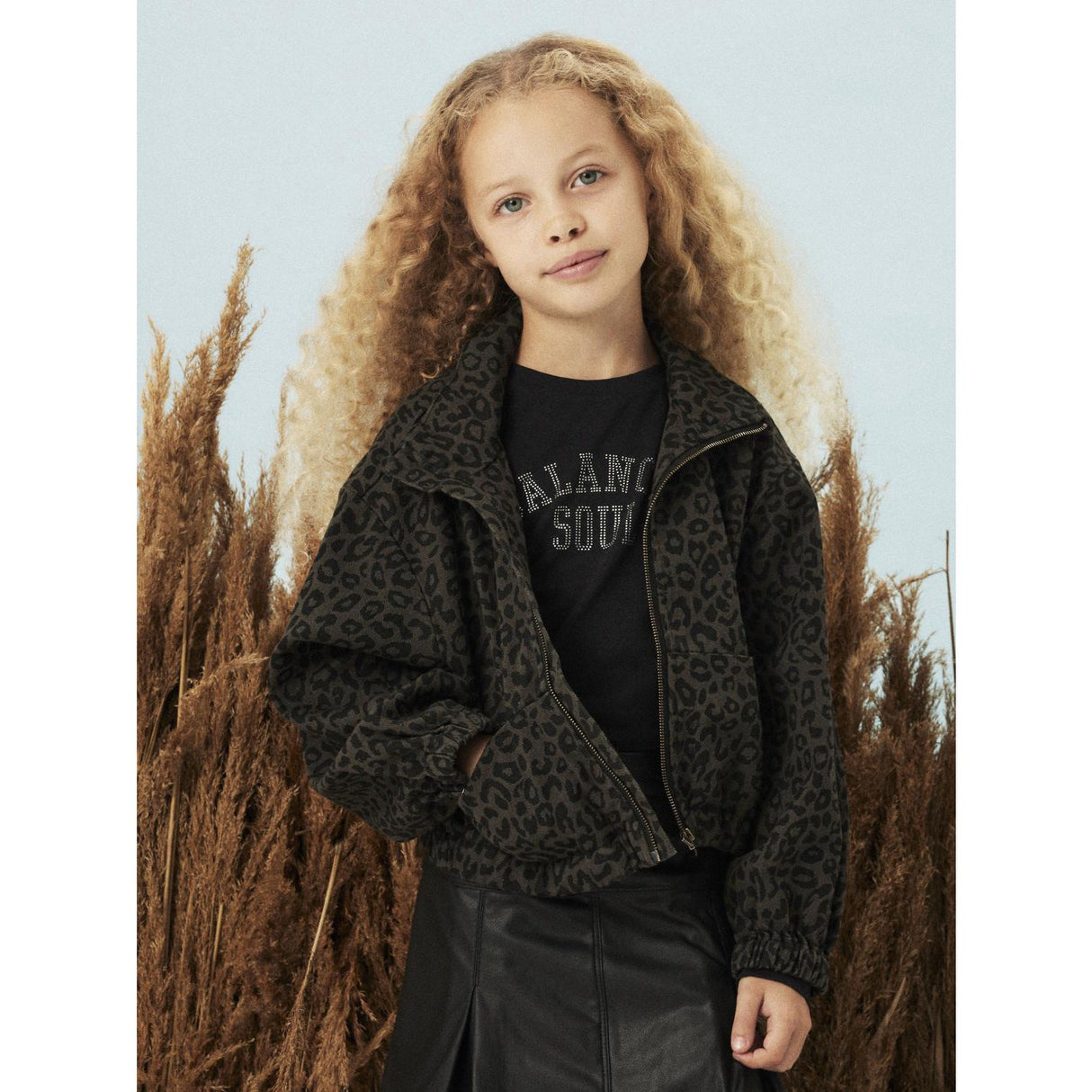 Name It Mockingbird Leo Lela Leo Twill Jakke