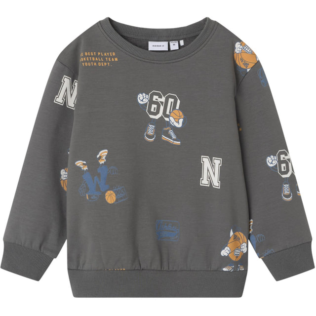 Name It Lava Smoke Thim Regular Sweatshirt
